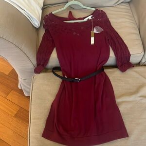 Lauren Conrad thin sweater dress.